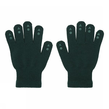 Rutschfeste Handschuhe für Babys und Kleinkinder – Merinowolle – forest green - GoBabyGo